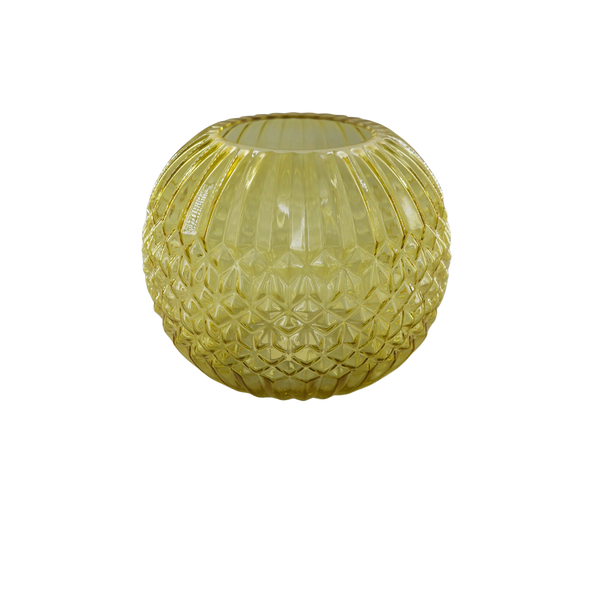 Rizz, Vase, dia25xH20cm, Brown