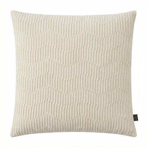 Tide, Cushion cover, L45xW45cm, White