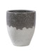 Clay, Pot, dia23.5xH27xW23.5cm, Grey/Off White