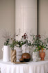 Casablanca, Vase, H36xW22xD16cm, White