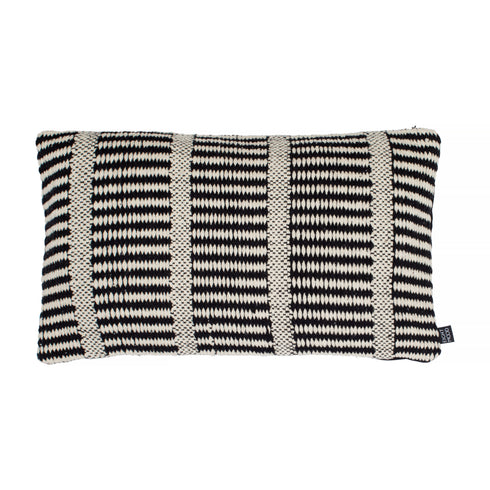 Bilbao, Cushion Cover, H30xW50cm, Black/Beige