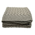 Ellie, Throw, L152xW127cm, Dark Grey (mörkgrå)/Elephant Grey/Dk Grey Melange