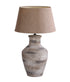 Solva, Lamp base, dia29xH54cm, Grey