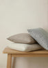 Naima, Cushion cover, L45xW45cm, Blue (blå)/Sapphire/Ombre blue/Majolica Blue/Cobalt Blue