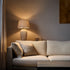 Luminexa, Table Lamp, dia24.5xH58.5xW24.5cm, Beige/Gold