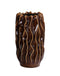 Wild Clay, Vase, dia21xH37.5cm, Dark Brown