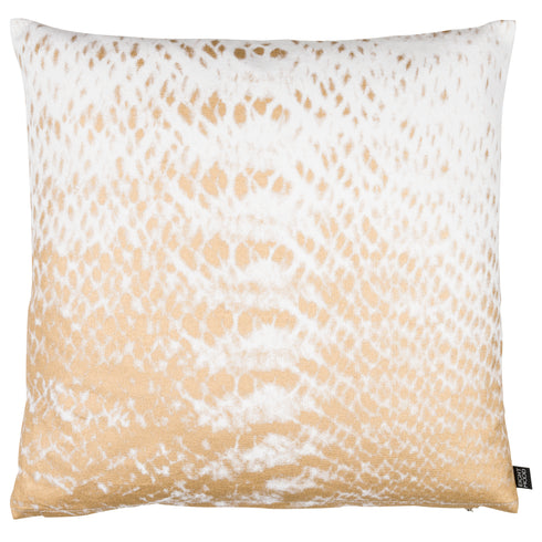 Shibori, Cushion Cover, 50x50 cm, White/Gold