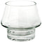 Kaso, Candle Holder, Clear, dia9.5xH8cm, Glass