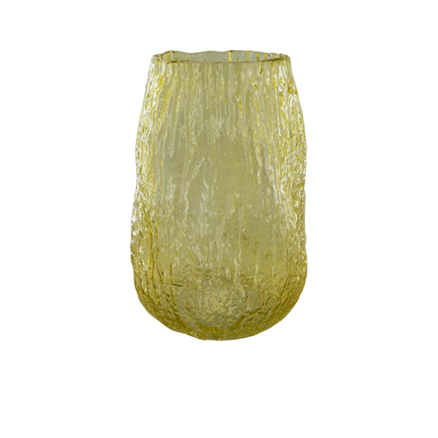 Lotus, Vase, dia20xH30cm, Brown