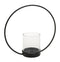 Sander, Candle Holder, H25xW25xD10 cm, Raven