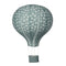 Forest balloon, Decoration, dia40xH1cm, Mineral Mint/Sky Mint