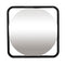 Metina, Mirror, H65xW65xD4cm, Black