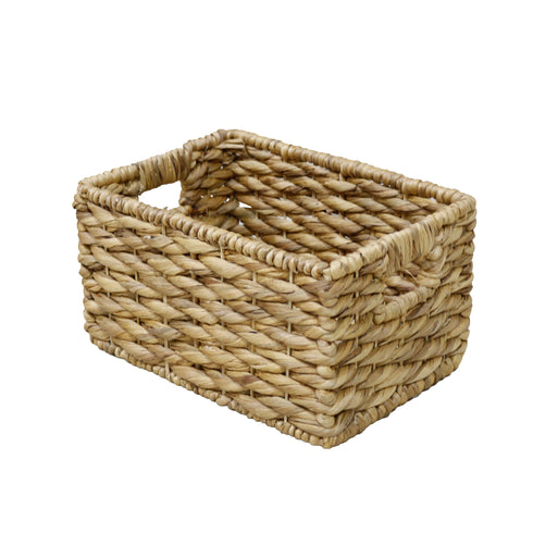 Hill, Basket, H19,5/18 x W 35/30 x D 24,5/20 cm Natural