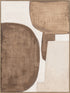 Lior, Painting, H120xW90xD3,8cm, Light brown