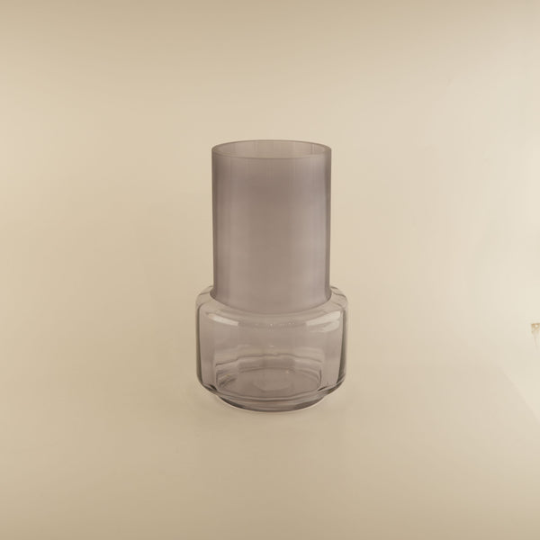 Cleo, Vase, dia16xH26cm, Grey