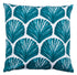 Helix, Cushion Cover, W50xL50 cm, Dark Emerald/White