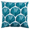 Helix, Cushion Cover, W50xL50 cm, Dark Emerald/White
