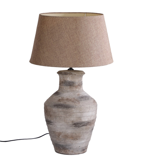 Solva, Lamp base, dia29xH54cm, Grey