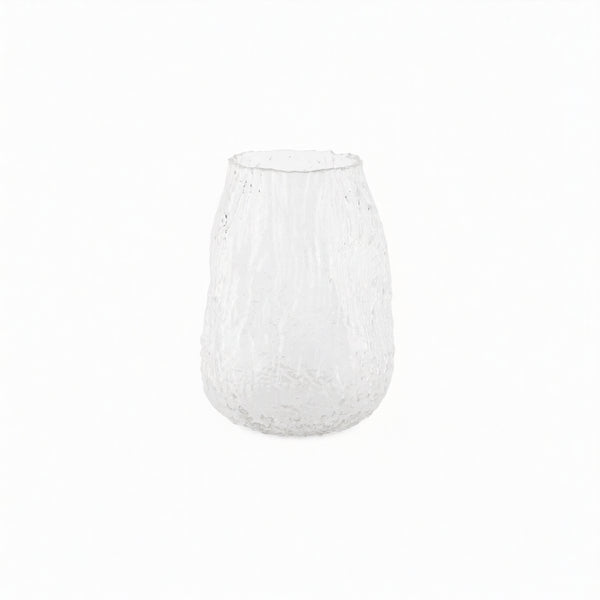 Lotus, Vase, dia20xH30cm, Clear