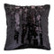Mermaid, Cushion Cover, W45xL45cm, Matt Black/Shiny Black