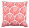 Helix, Cushion Cover, W50xL50cm, Dusty Coral/White