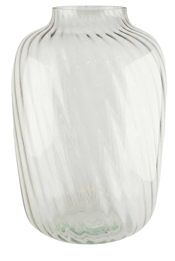 Narva, Vase, dia25xH36cm, Grey (grå)