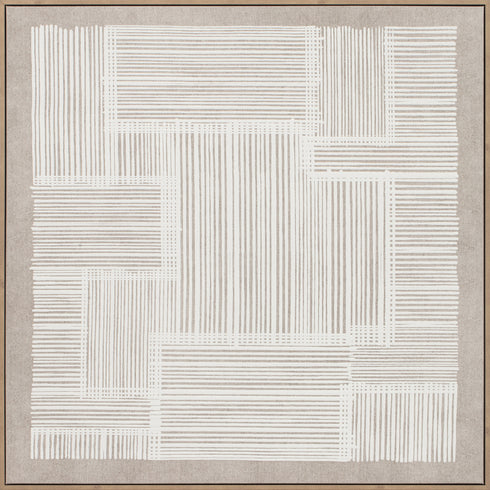 Eden,3D, Foam, H90xW90xD3,8cm, White/White Washed