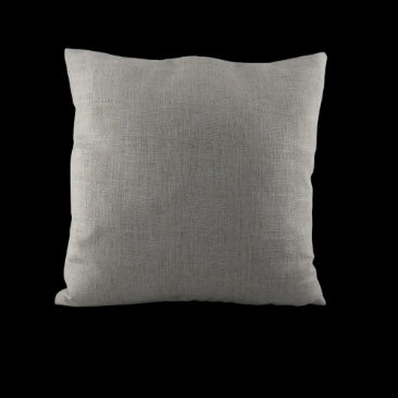 Meghan, Cushion cover, L50xW50cm, Grey (grå)Metallic/Natural Grey/