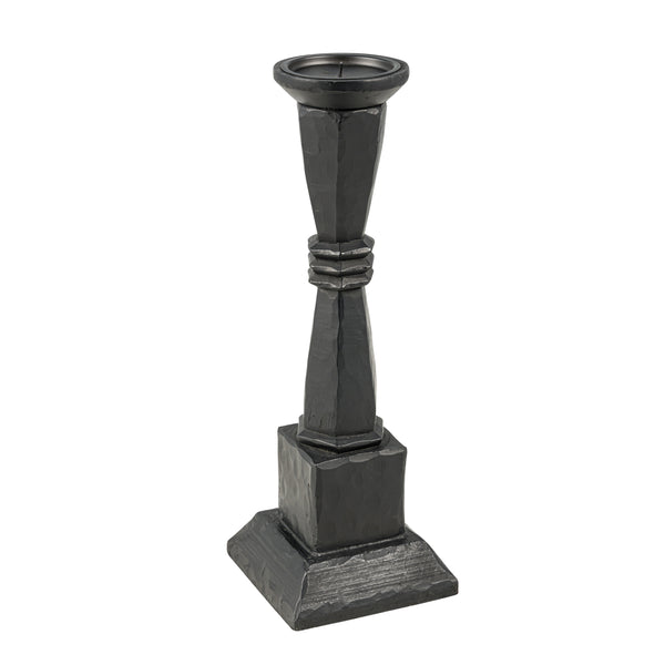 Colosso, Candle Holder, H37xW12xD12cm, Black