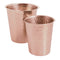 Tibor, Pot, Dia11xh11/dia14xh12.5 cm, Antique Copper, Stainless Steel
