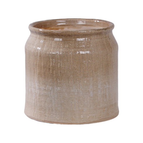 Rockland, Pot, dia23.5xH23xW23.5cm, Beige
