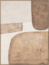 Ellis, Painting, H120xW90xD3,8cm, Light brown