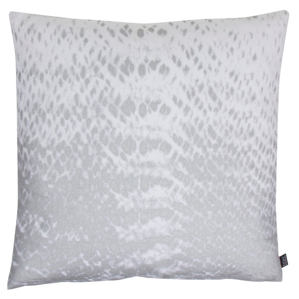 Shibori, Cushion Cover, 50x50 cm, White/Silver