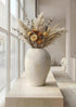 Estrid, Vase, H35xW22xD16,5cm, Dust White