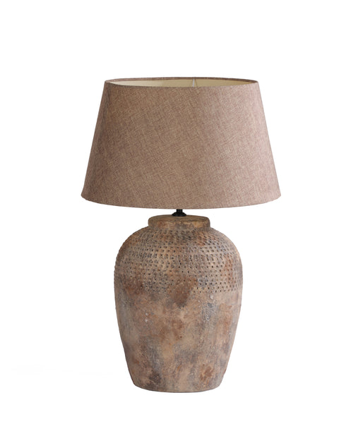 Aurora, Lamp base, dia28.5xH49cm, Brown