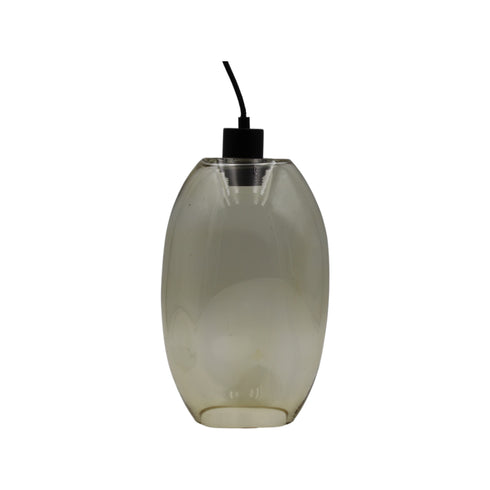 Wave, Lamp, dia17xH35cm, Brown