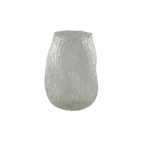 Lotus, Vase, dia18xH25cm, Clear