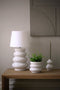Calliope, Table Lamp, dia23.5xH43cm, Shiny White Styled