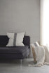 Weaver, Cushion Cover, H60xW60cm, Natural/Black