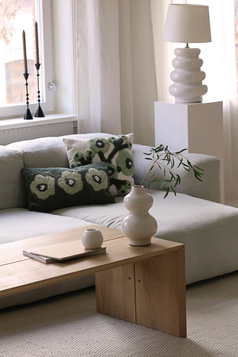 Calliope, Table Lamp, dia23.5xH43cm, Shiny White