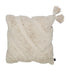 Bohemian, Cushion Cover, H45xW45cm, Natural, Thassels