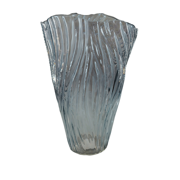 Aura, Vase, dia22xH35cm, Grey