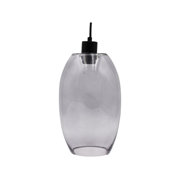 Wave, Lamp, dia17xH35cm, Grey Styled