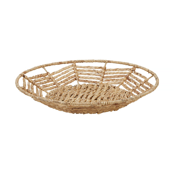 Braid, Platter, dia50xH8cm, Natural