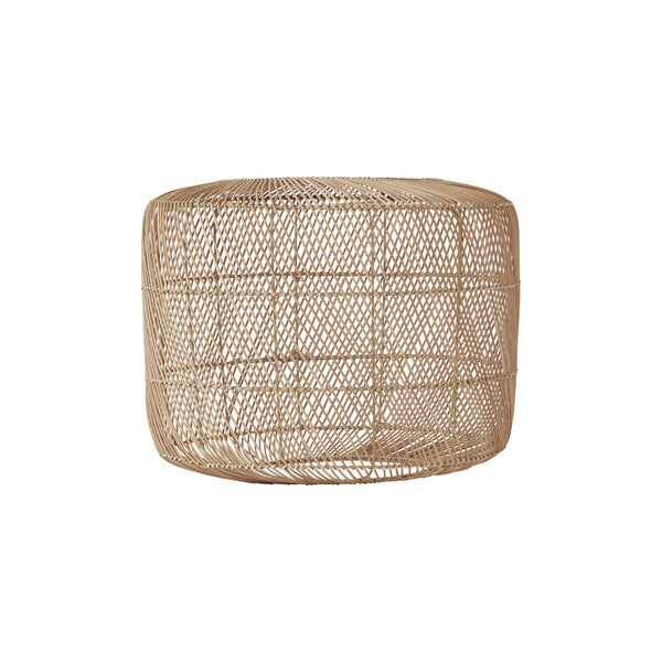 Bend, Ceiling Pendant, dia51xH43,5cm, Natural Brown/Black