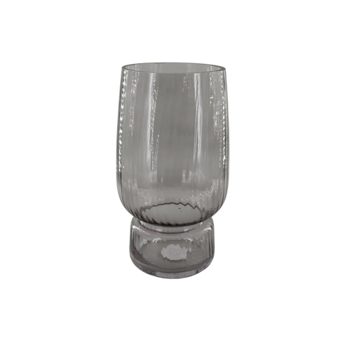 Glory, Vase, dia16xH28,5cm, Grey