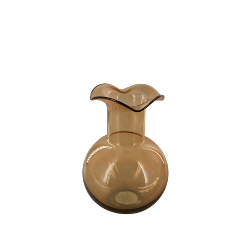 Quisa, Vase, dia15xH19cm, Brown