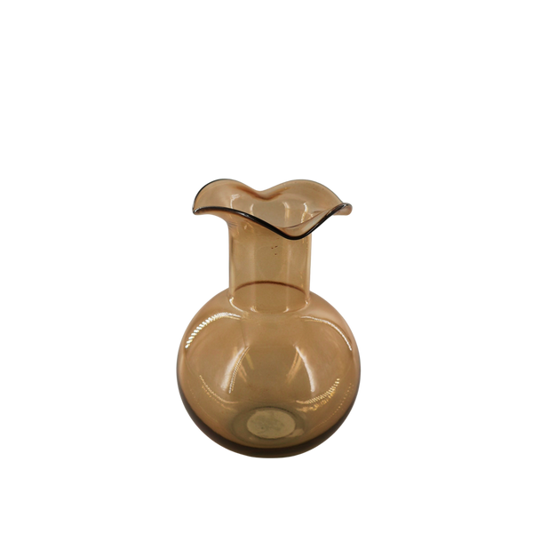 Quisa, Vase, dia15xH19cm, Brown