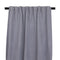 Lily, Curtain, 132x250 cm, Fog Grey, MuLightiband, Unhemmed