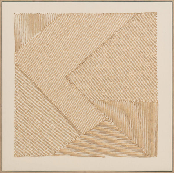 Sea, Artwork, H90xW90xD3,8cm, Sand